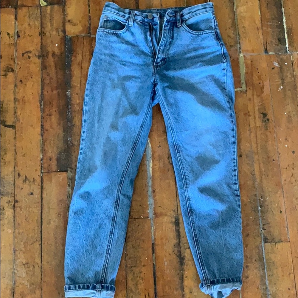 Brandy Melville high rise mom jeans